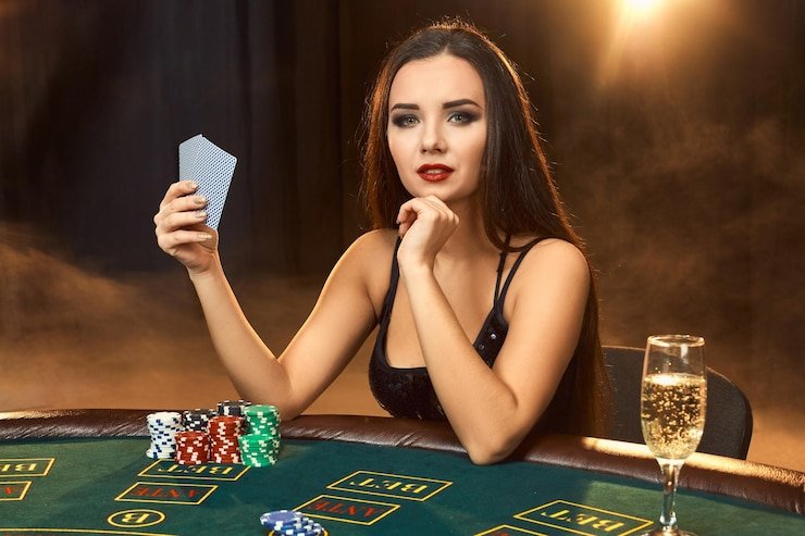 Meja Dragon Tiger langsung di studio lippo toto dengan dealer dan kartu